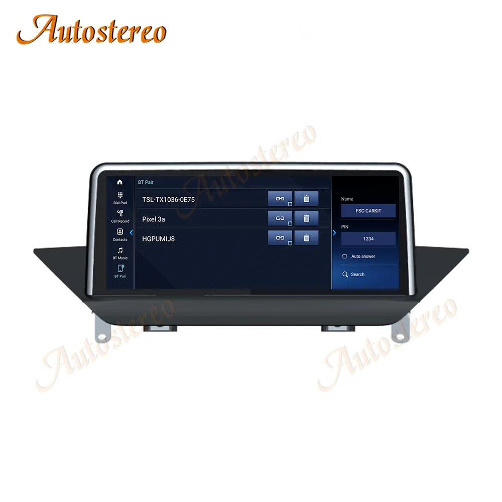 Qualcomm Carplay Android 13 Screen Car Multimedia Player For BMW X1 Series E84 2009-2015 C