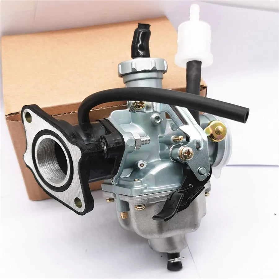 With Intake Manifold Boot Carburetor Carburador Aluminum Alloy For Honda Atc185s Atc200 Xr