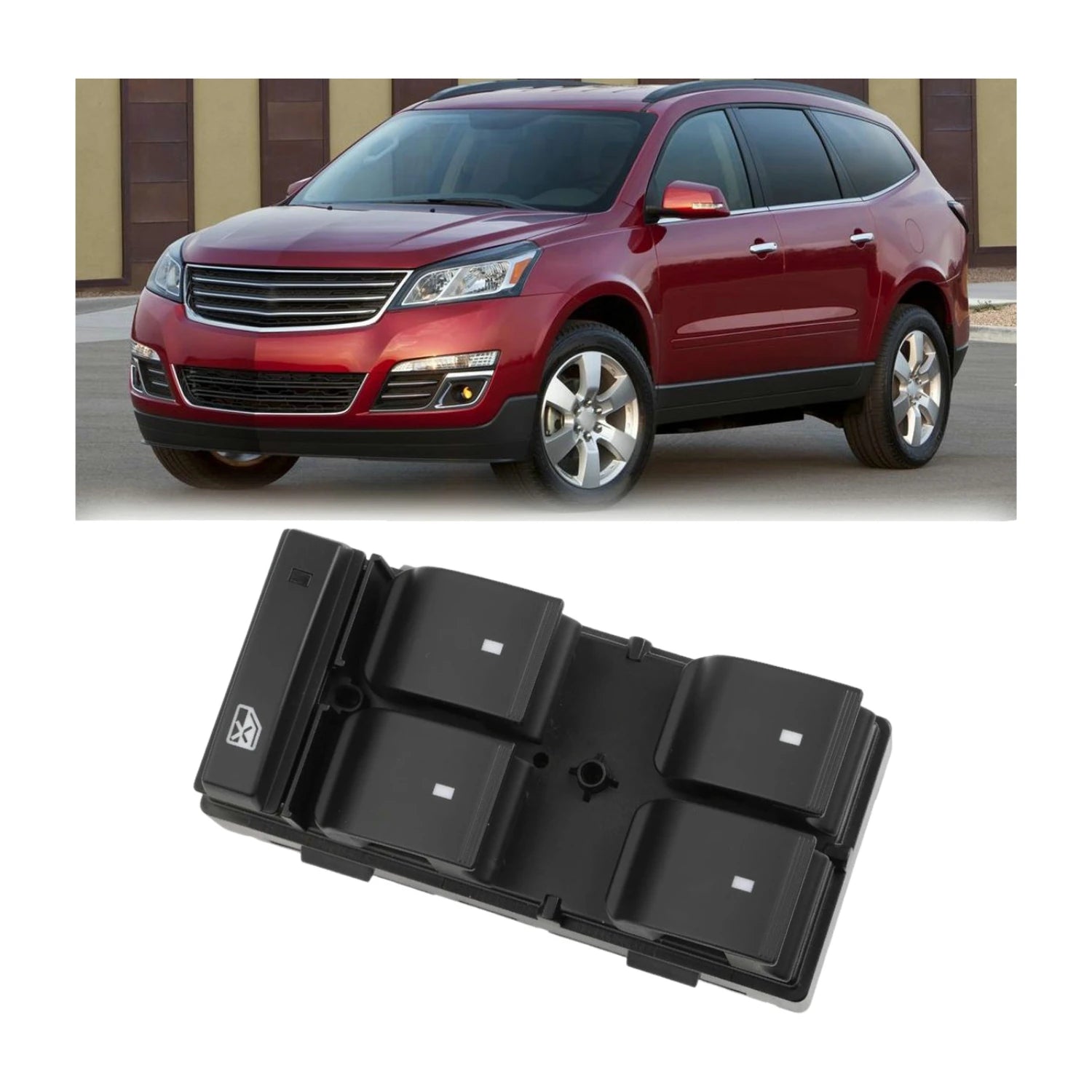 Front Left Power Window Switch DWS136 15873293 20945129 25789692 25951963 For Chevrolet Tr