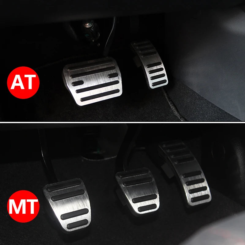 Aluminum Car Pedals Covers For Chery Omoda 5 C5 FX 2022 2023 2024 2025 Anti-Slip for Chery C5 - Automotive LED Light