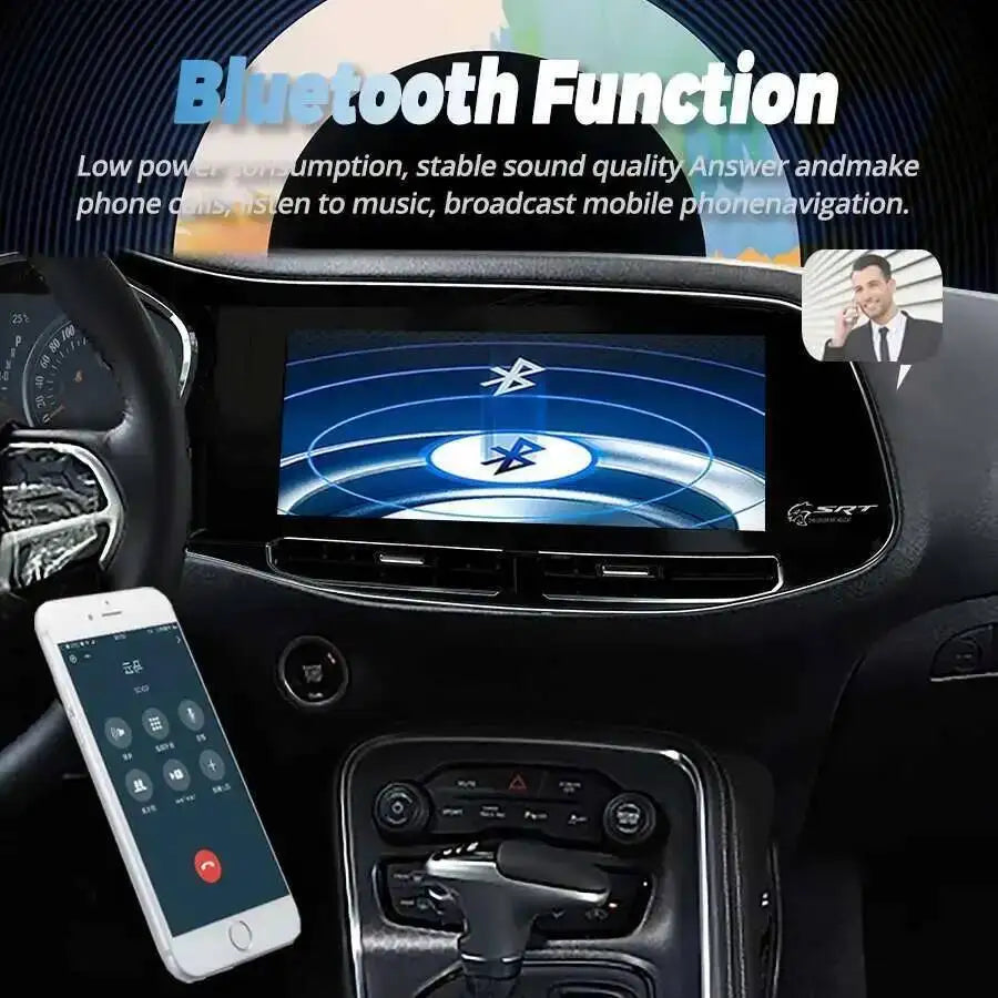 For Dodge Challenger SRT Hellcat 2010-2024 Android Car Radio Auto Multimedia Player Stereo | AUTOKITSHOP