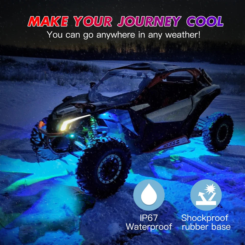 RGB - Ambient Light - for Jeep - App Control - Car Interior Lighting