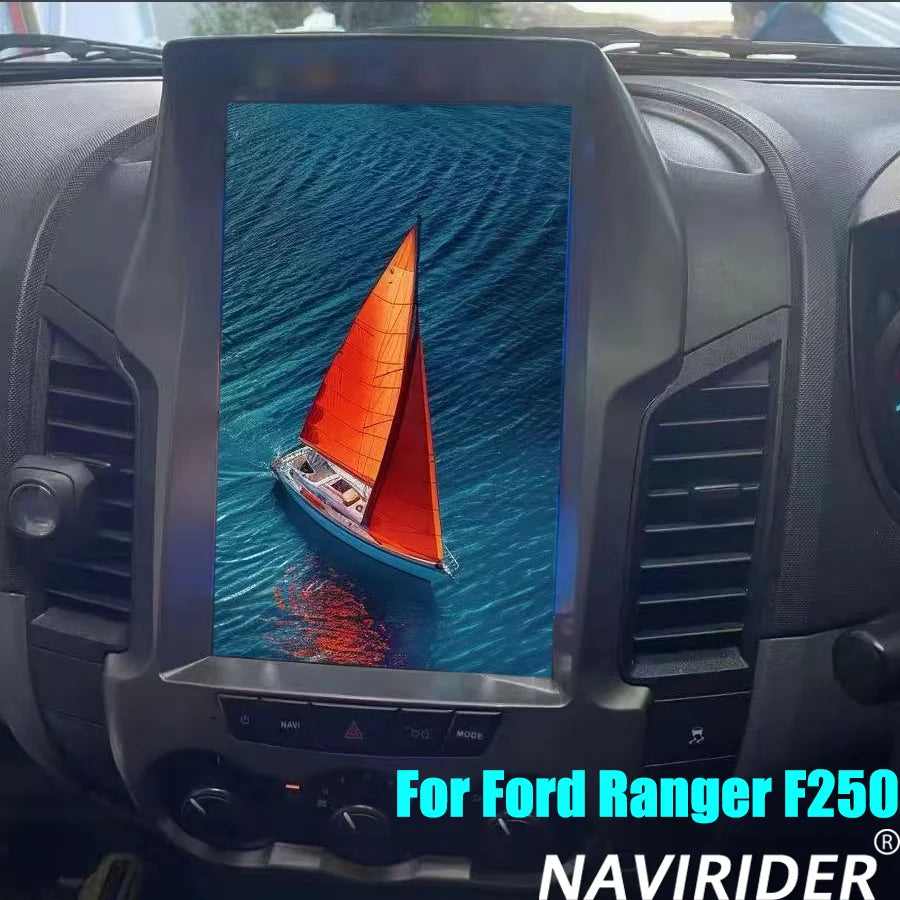 12.1" Android 15 Verical Screen For Ford Ranger F250 2012-2022 Car Radio Stereo Carplay GP | AUTOKITSHOP