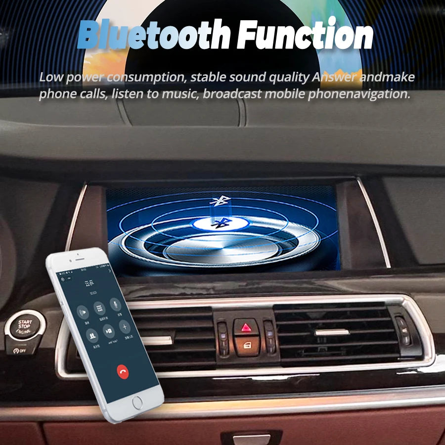 For BMW 5 GT Series F07 2011-2016 CIC NBT System Android 13 Car Media Player Stereo Radio
