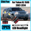 2X 6000K White Auto Headlamps H13 High Low Beam LED Headlights 150W 30000LM 3570 CSP Chips