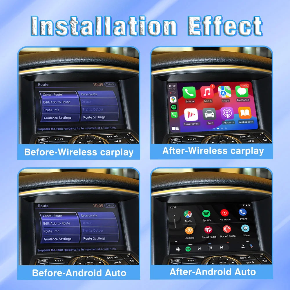 RGB - Ambient Light - for Infiniti QX50 2013-2016 - App Control - Car Interior Lighting