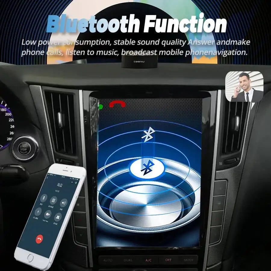 Car Radio Multimedia Player Android Screen 12.1inch For Infiniti Q50 Q50l Q50s Q60 2012-20 | AUTOKITSHOP