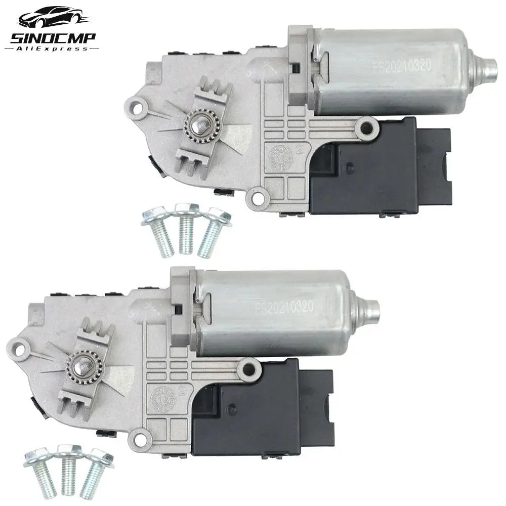 Left & Right Sun Moon Roof Motors BB5Z15790A BB5Z15790D MM-1147 MM-1038 For Ford Explorer