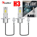 H3 PK22s LED Fog Lamp High Power Vehicles Headlight Moto Bulbs Super Bright 12V Car Turbo
