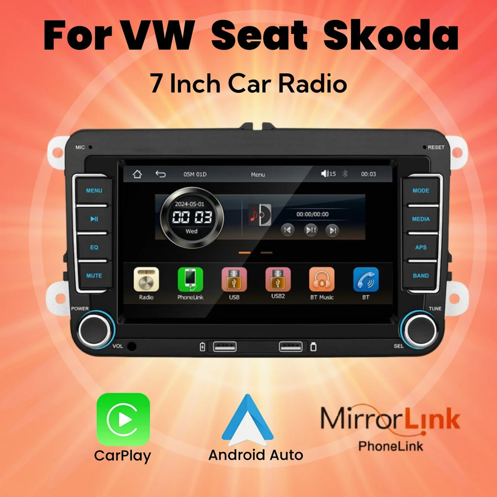 Android Car Radio for Volkswagen Golf 5 6 Polo Passat B6 B7 CC Skoda Jetta Universal Multi | AUTOKITSHOP