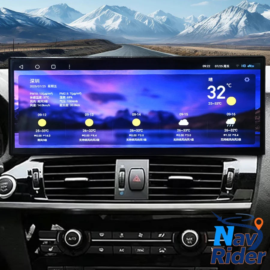 Carplay Android Auto Screen Navigation 15.8" For BMW X3 F25 G01 X4 F26 G02 2016-2018 Car R