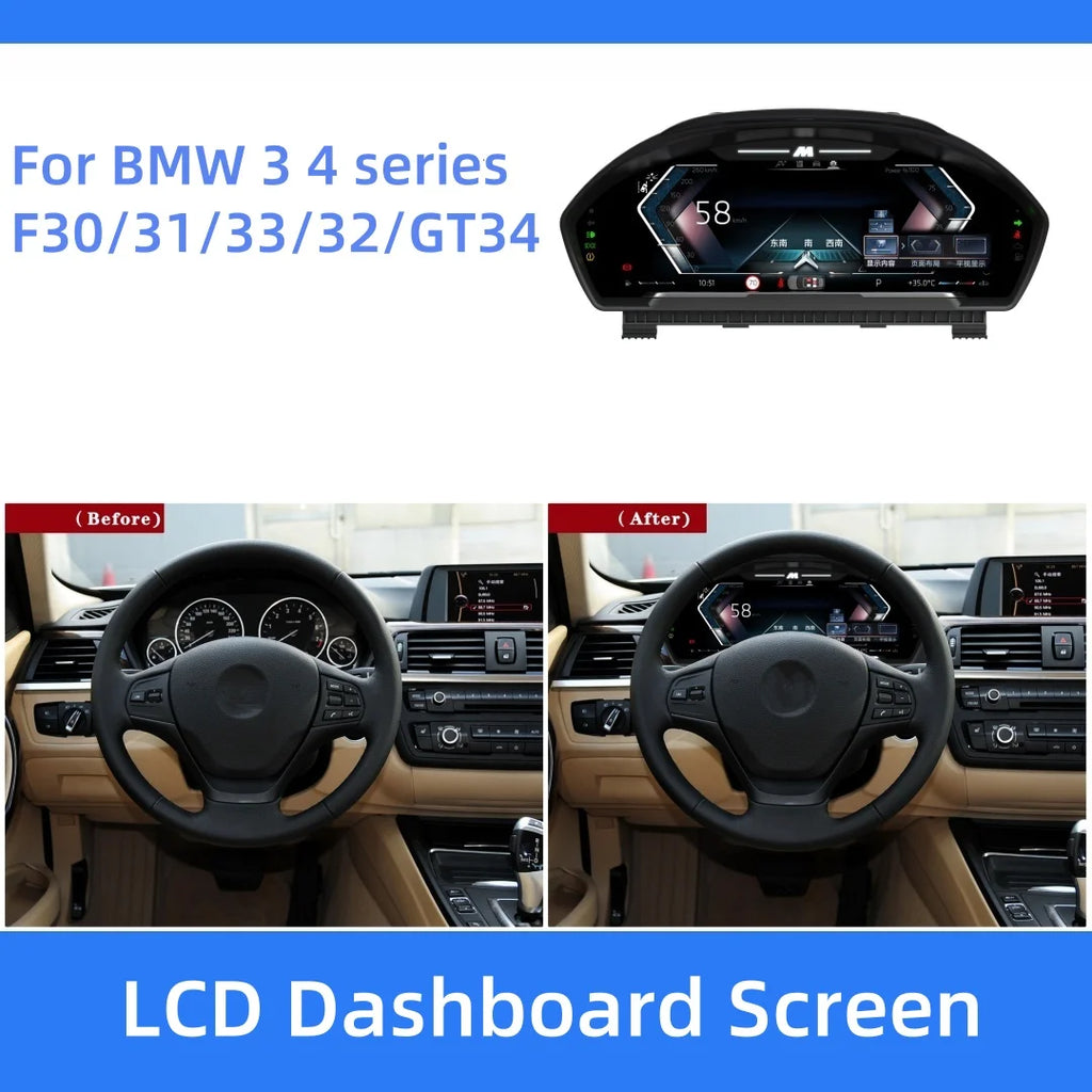 LED Interior Light Kit for BMW GT34 F30 - Canbus Error-Free Interior Bulbs