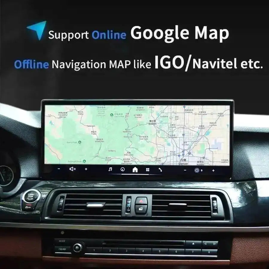 15.8Inch Auto CarPlay Navigation Stereo For BMW 3 5 7 Series X1 X3 X5 Z4 CCC CIC NBT EVO A
