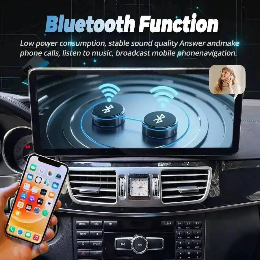 For Mercedes Benz E Class W212 W207 E200 E260 E350 2010-2015 Android Carplay Car Stereo GP | AUTOKITSHOP