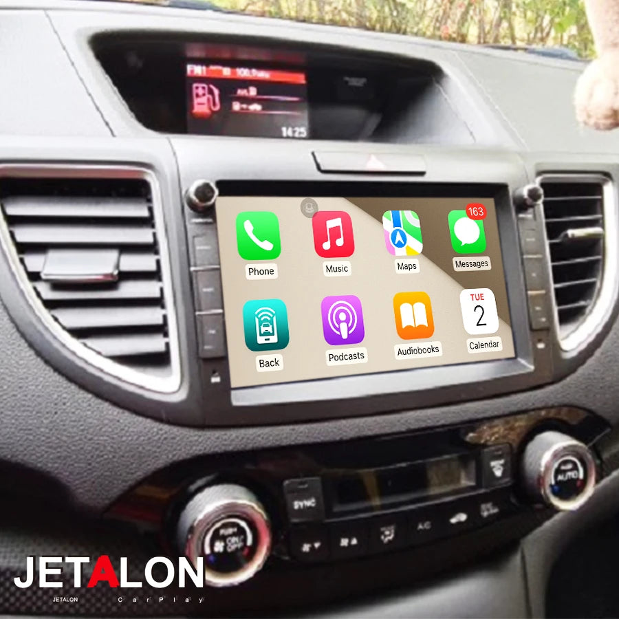 8inch Android For Honda Crv 2012-2015 Radio Screen CarPlay Stereo Car Multimedia Video Pla