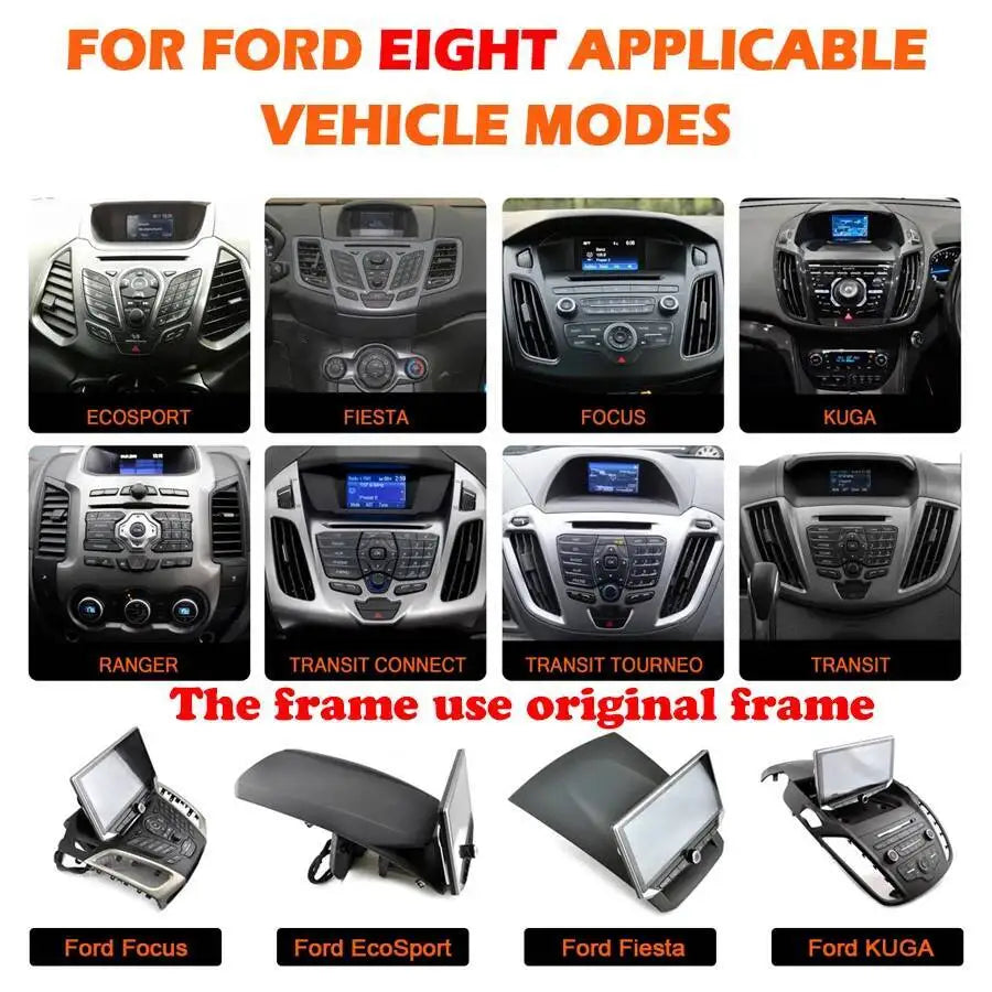 10.88inch Android 15 For Ford Kuga 2 Cmax C-max Escape 3 2012-2019 CarPlay Navigation GPS