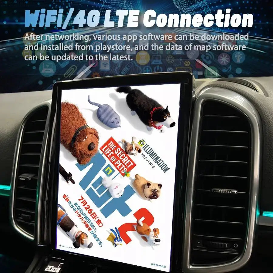9.7Inch Android Touch Screen Car GPS For Porsche Cayenne 2011 - 2017 Auto Stereo Multimedi | AUTOKITSHOP