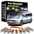 BADEYA 10Pcs Canbus LED Indoor Map Dome Light Kit For Hyundai Staria 2021 2022 Interior Ve
