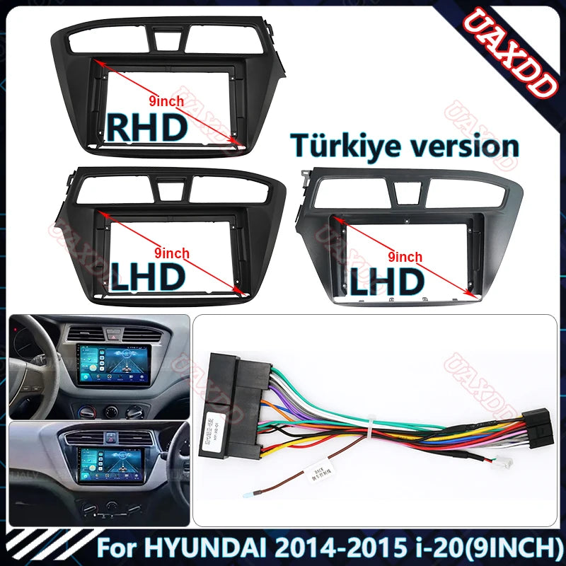 For HYUNDAI 2014-2015 I-20 9INCH Car Radio Android Stereo Audio Screen Multimedia Video Pl