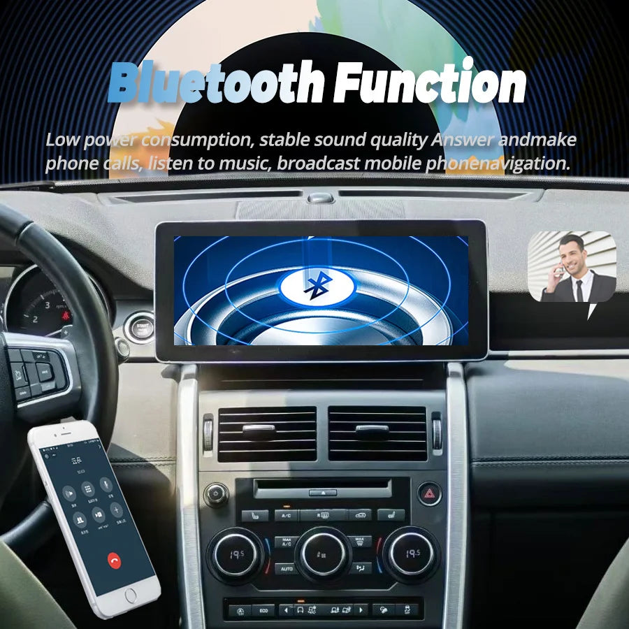 12.3'' Android Multimedia Player For Land Rover Discovery Sport L550 2015-2019GPS Navigati