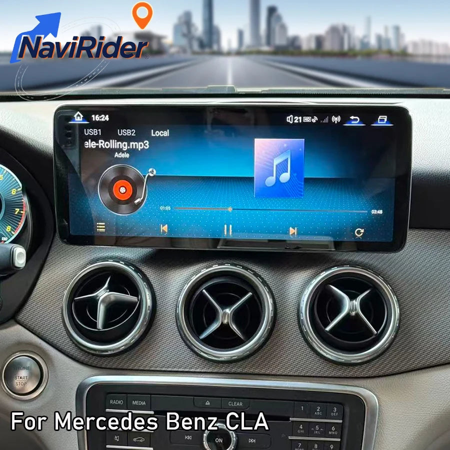RGB - Ambient Light - for Mercedes AClass C117 W246 - Car Interior Lighting