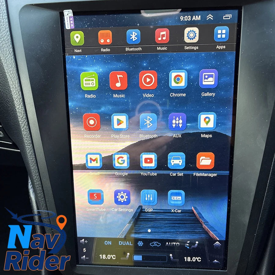 Car Radio Auto Multimedia Video Player Navigation Android 15 Vertical Screen For LEXUS GS3