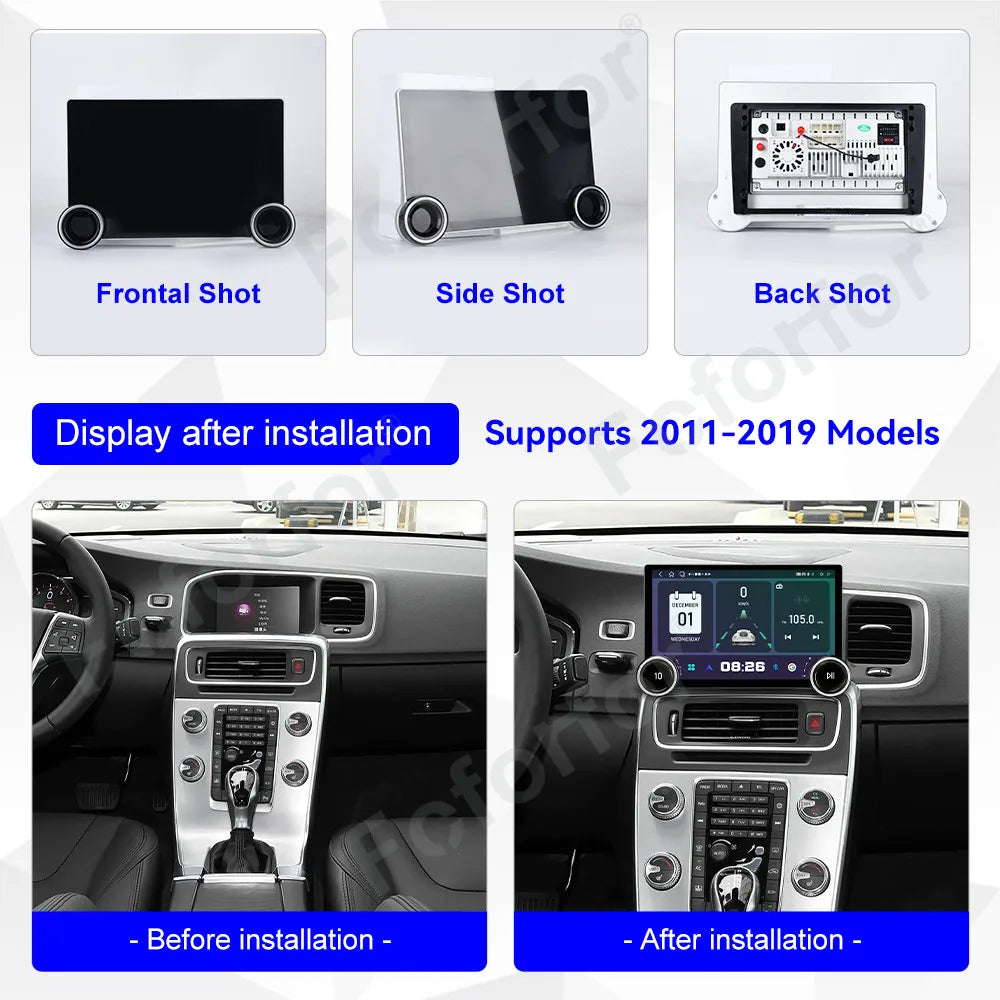 Modern Advanced 11.5 Inch Android 15 HD Touch Wireless CarPlay Android Auto GPS Navigation