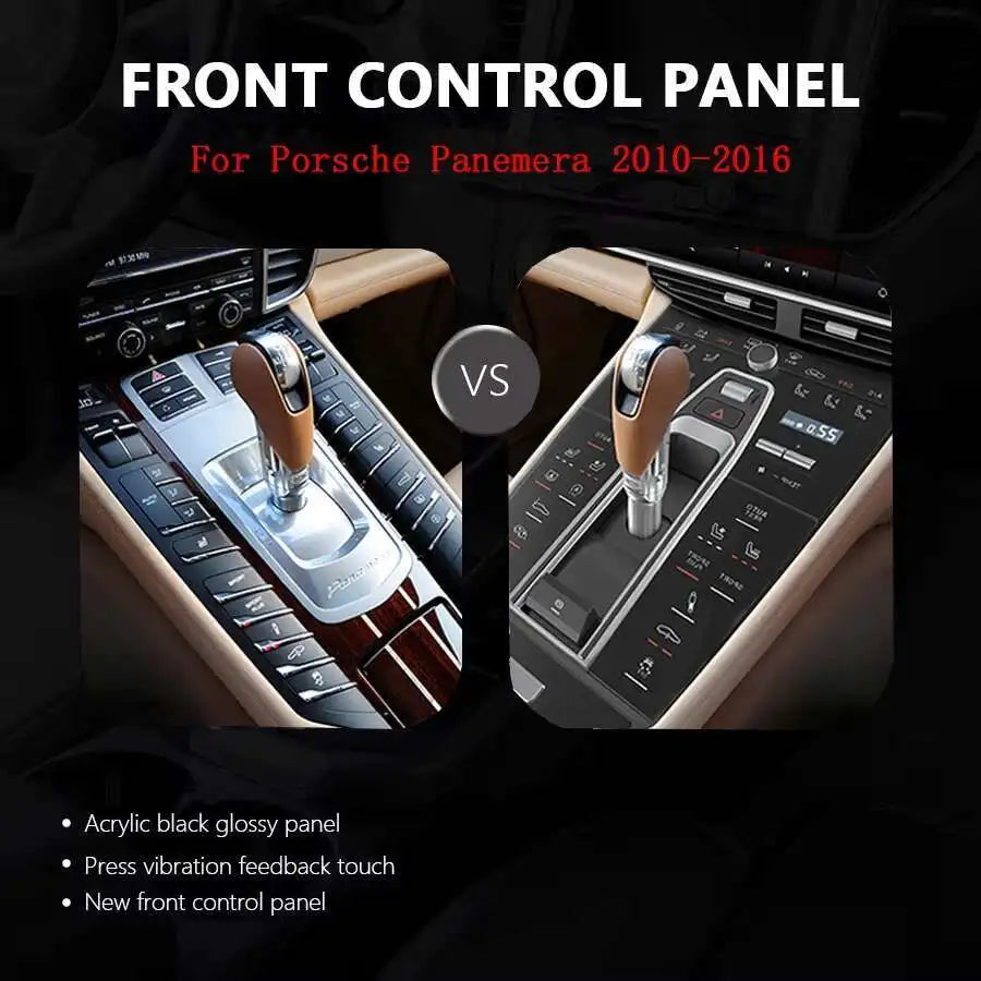 Car Digital Console Front AC Panel Full Touch 2024 Style Upgrade For Porsche Panamera 2010 | AUTOKITSHOP