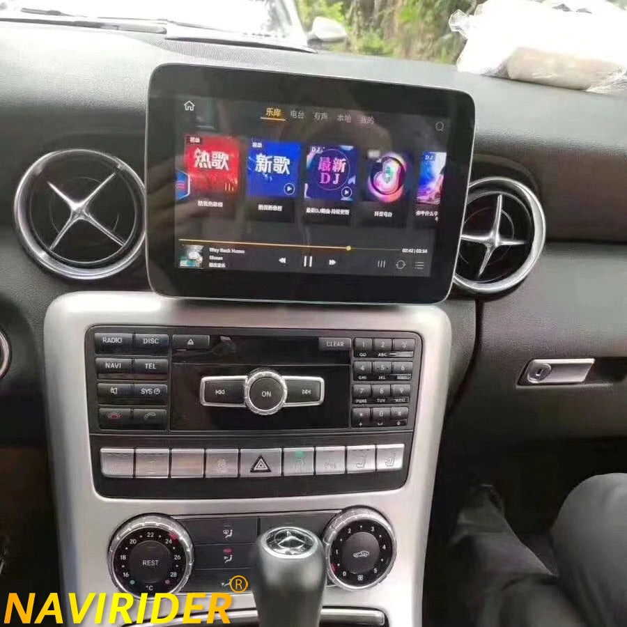 Car Radio Carplay GPS For Mercedes Benz SL SLK SLC300 SLC200 SLC43 SLC260 SLK350 SL350 R17 | AUTOKITSHOP