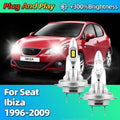 180W H7 LED Headlights 6000K Headlamp CSP Wireless Car Lights For Seat Ibiza 1996-2000 200