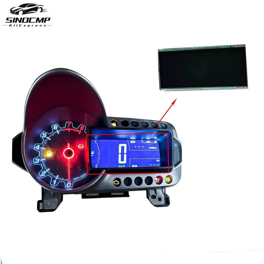 Dashboard LCD Screen Display Large Screen For Chevrolet Aiveio Trax Aveo Sonic Instrument