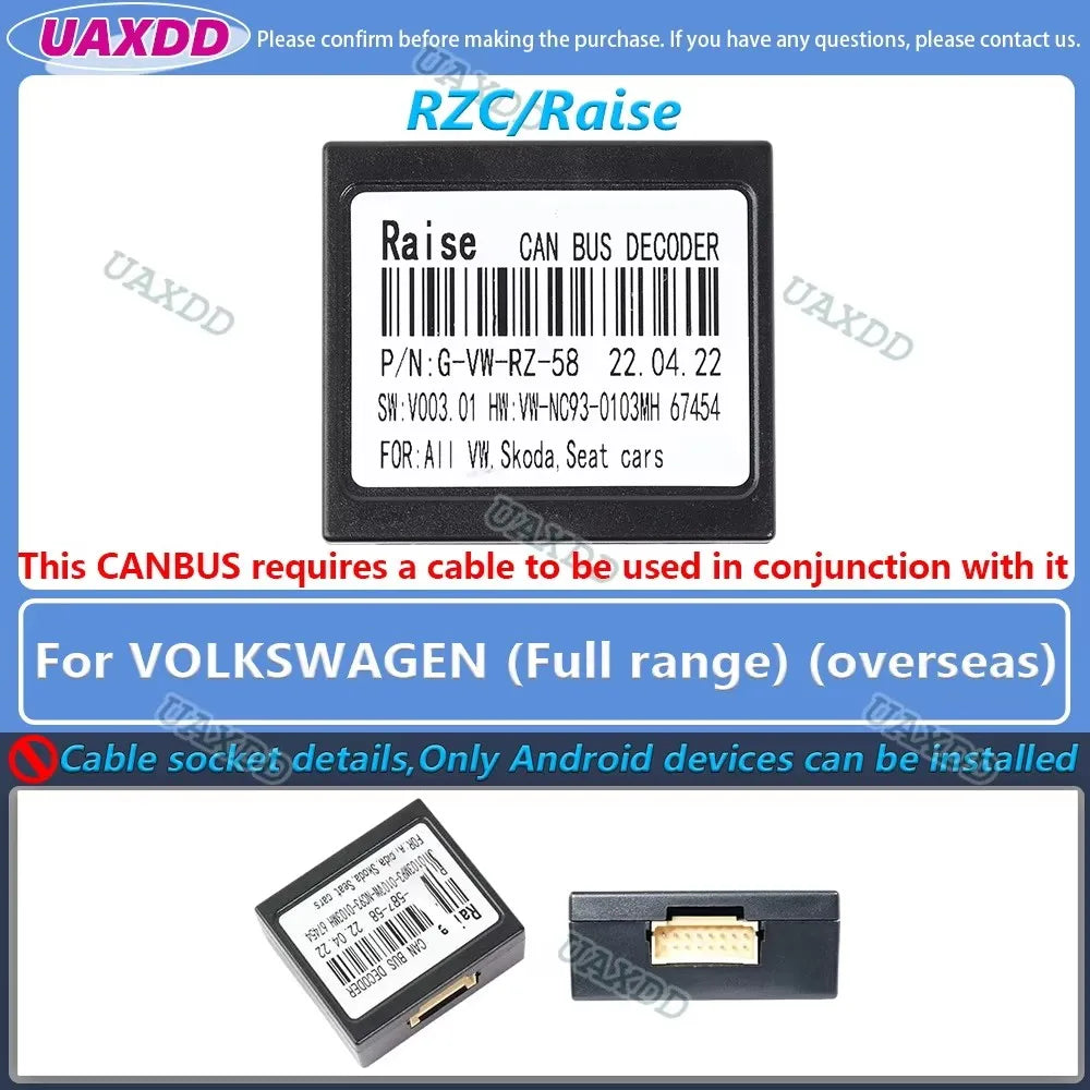 For VOLKSWAGEN 2 Din Car Golf Tour 7 6 Touareg PASSAT Tiguan Lamando POLO SCIROCCO Lavida
