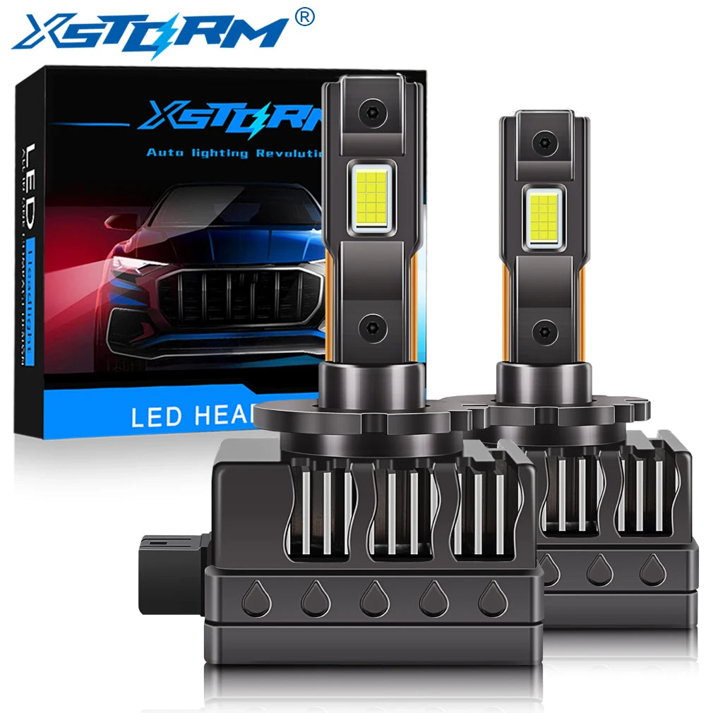 XSTORM D1S D2S D3S D4S D8S LED Headlights HID D1R D2R D3R D4R D8R Bulb 100W 30000LM Car Li