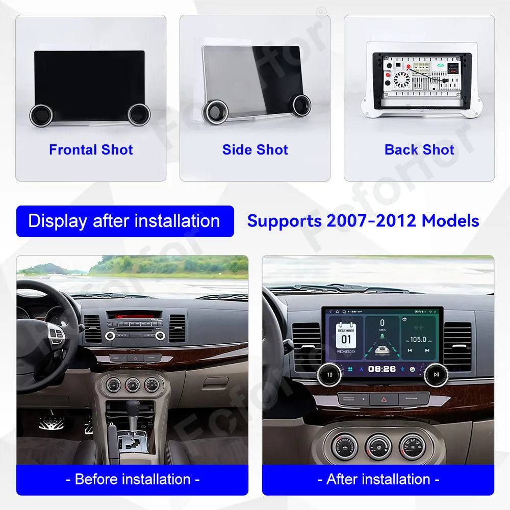 Advanced Elite 11.5 Inch Android 15 Large Full HD Touch Wireless CarPlay GPS Navi Media Pl