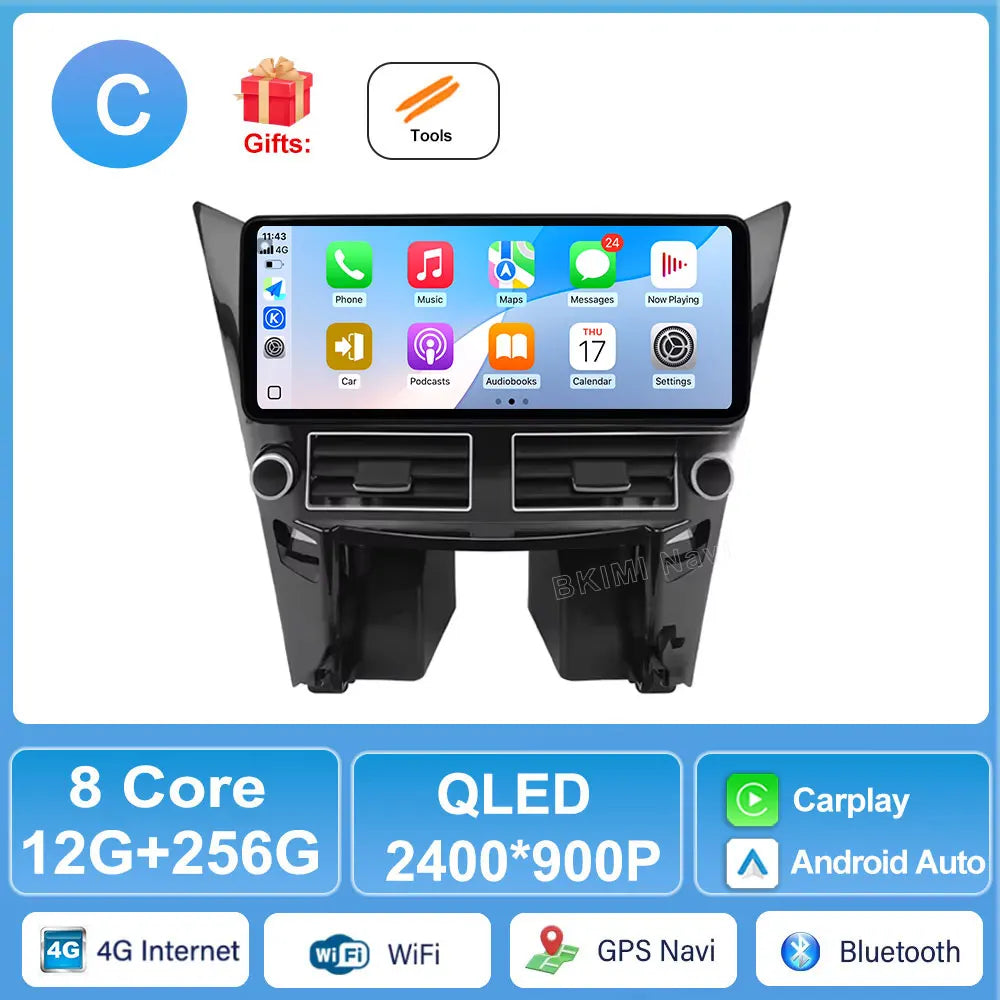 Wireless CarPlay Android Auto for Hyundai Sonata 2011-2018 | Navigation GPS Stereo DSP 4G Split Screen | AUTOK