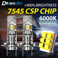 H7 LED Headlight CANBUS Drivereyes H4 H8 H11 9005 HB3 9006 HB4 9012 HIR2 7545 CSP Mini Hea