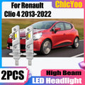 2X 6000K White H1 High Beam LED Headlight 12V 25000LM 130W For Renault Clio 4 2013 2014 20