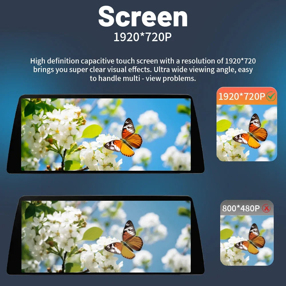 Android 14 System Screen 12.3"Wireless Carplay Car Multimedia Navigation Multimedia For Ho