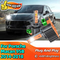 For Porsche Macan 95B 2014 215 2016 2017 2018 LED Headlight Bulbs D3S Car Lamp 30000LM Can