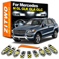 ZITWO Complete Car LED Interior Light Kit For Mercedes Benz MB M ML GL GLK GLA G for Mercedes X156 X164 W164 - Canbus LE