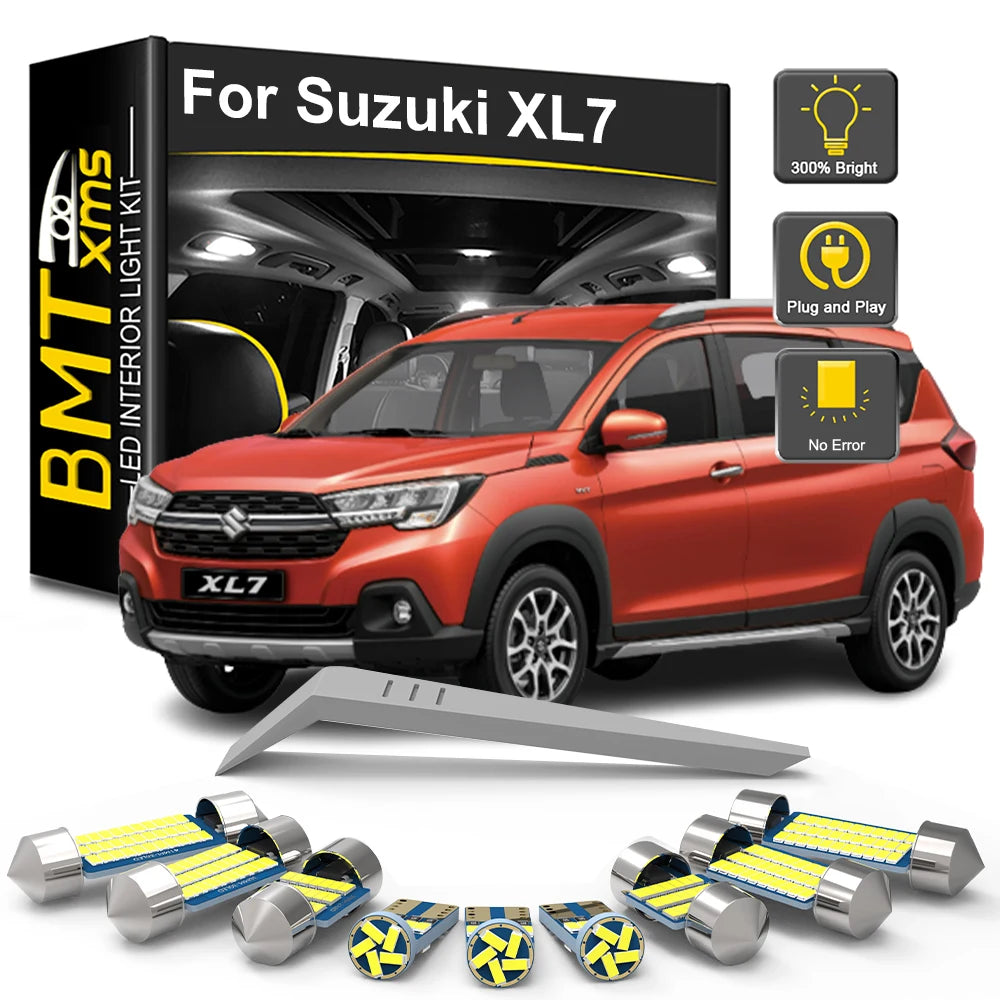 7-Piece LED Interior Light Kit for Suzuki XL7 - Canbus Error-Free Bulbs | AUTOKITSHOP
