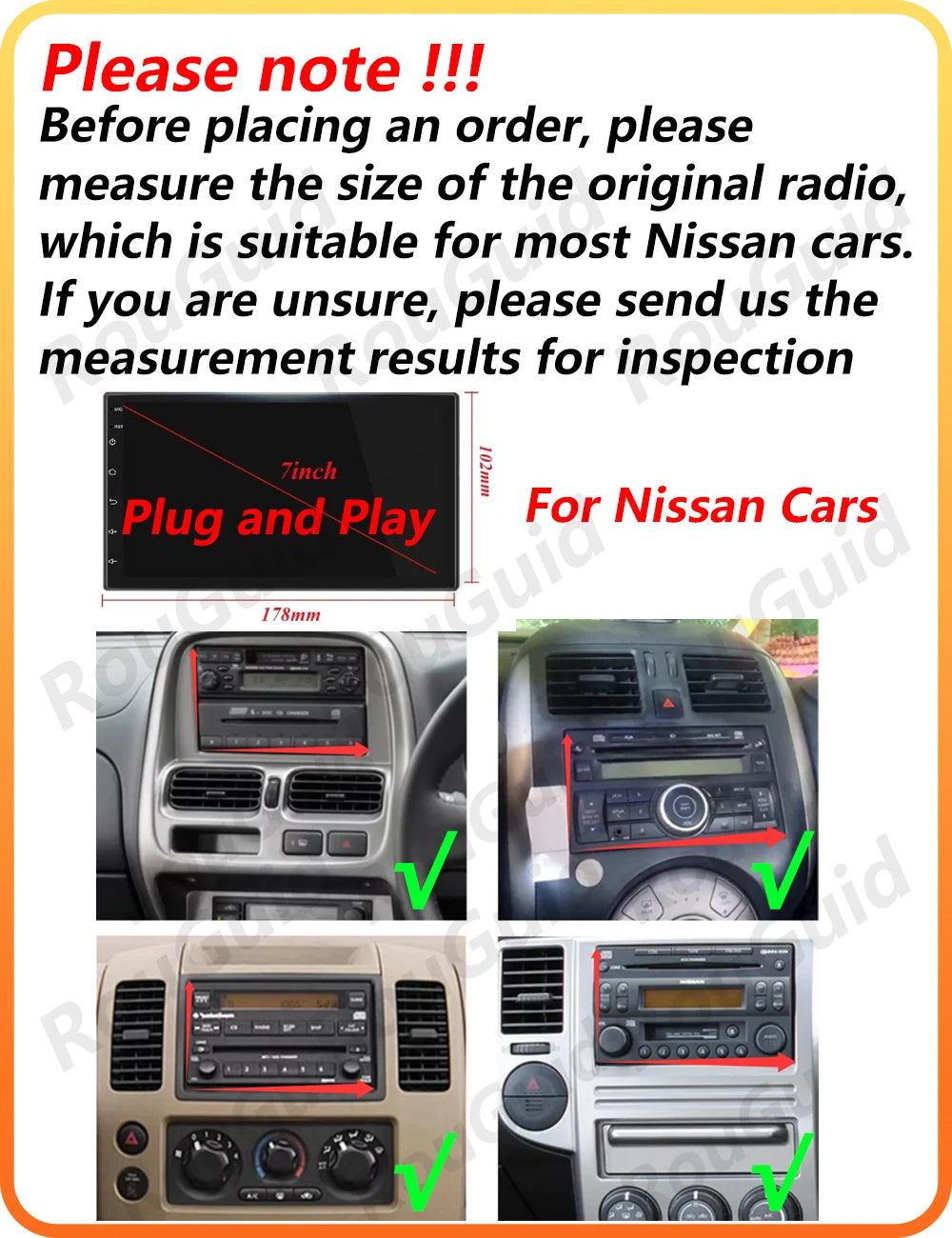 Android Carplay Car Radio For Nissan Qashqai Note X-Trail March Micra K13 Sentra Sunny Ver | AUTOKITSHOP