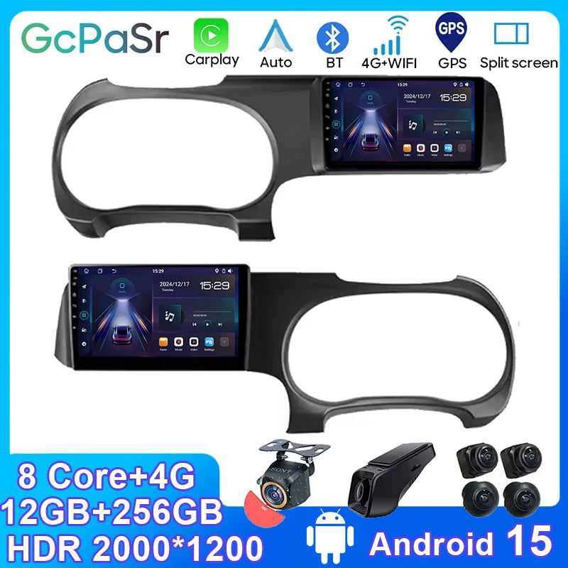 Car GPS Navigation For Hyundai I10 III 3 2019 - 2023 LHD RHD Android Auto Radio Video Play