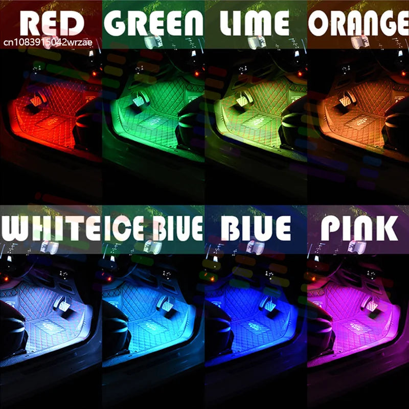 RGB - Ambient Light - App Control - Car Interior Lighting | AUTOKITSHOP