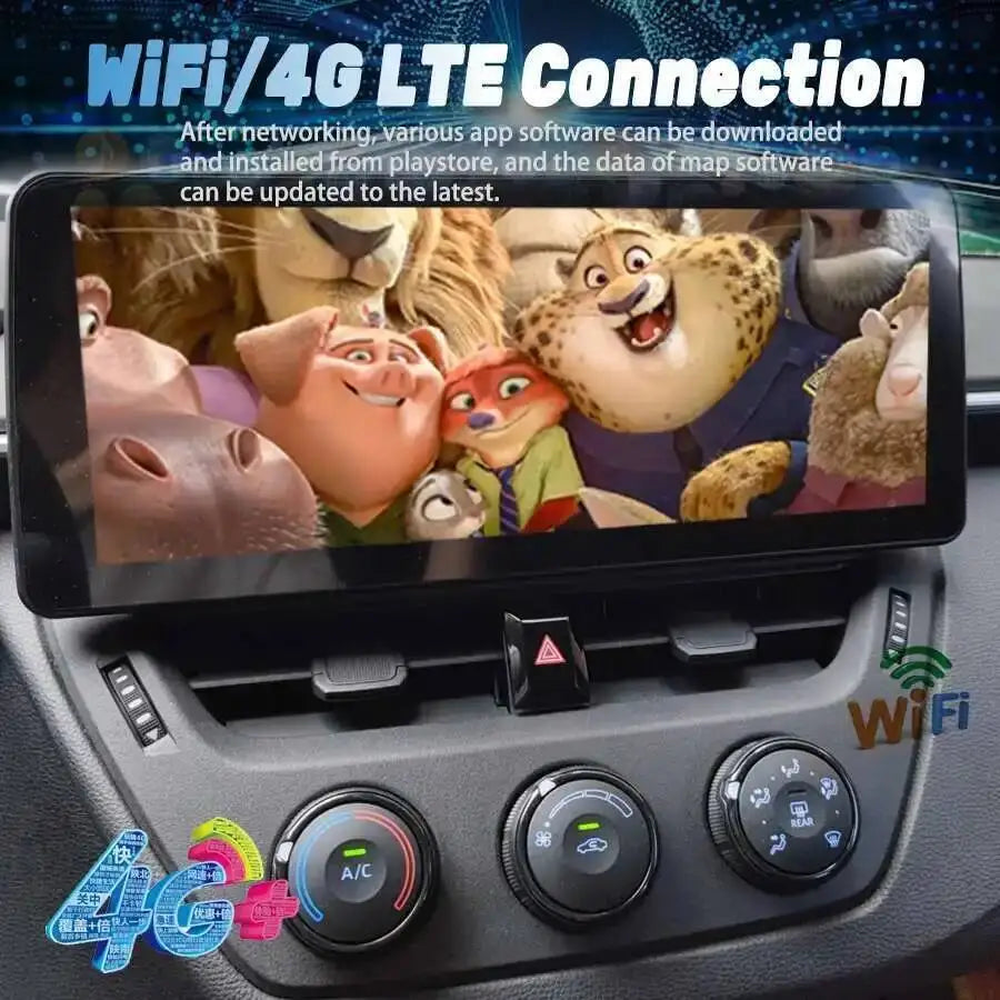 12.3 Inch Car Radio For Toyota Corolla Hybrid Auris 2019 2020 2021 2022 8G 256G CarPlay An