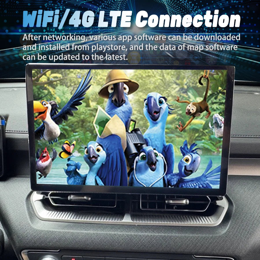 13.3Inch Screen For Great Wall Poer 2019-2023 Android Car Multimedia Video Player Navigati