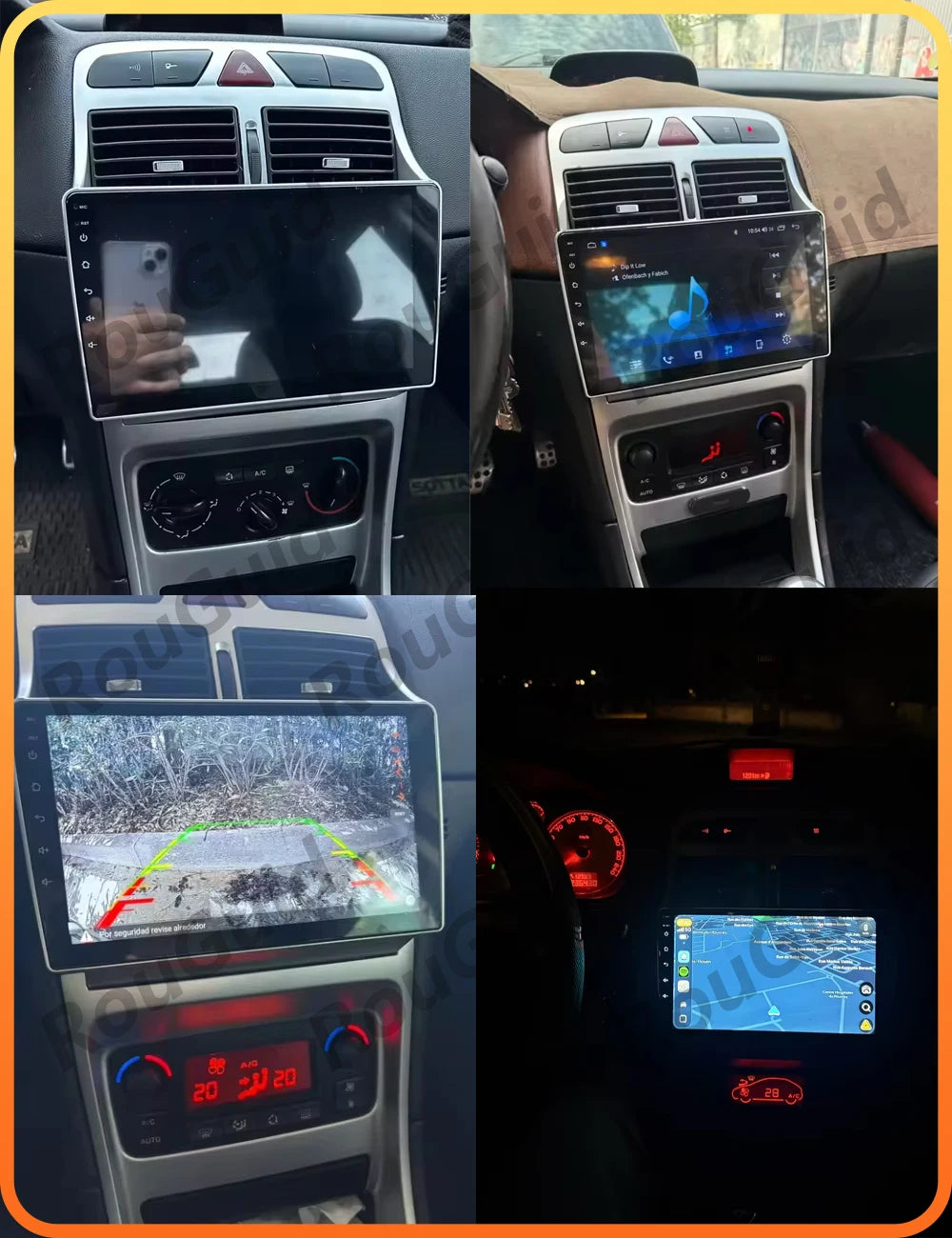 Android 16 Car Radio For Peugeot 307 307CC 307SW 2002 2003 2004 2005 -2013 Carplay Multime | AUTOKITSHOP