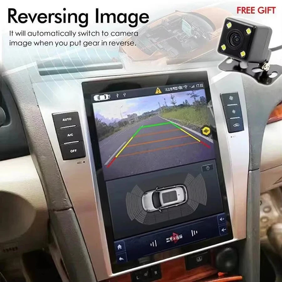 Screen For Toyota Camry 2008-2011 Radio GPS Android 15 Wireless Bluetooth 256GB Carplay DS