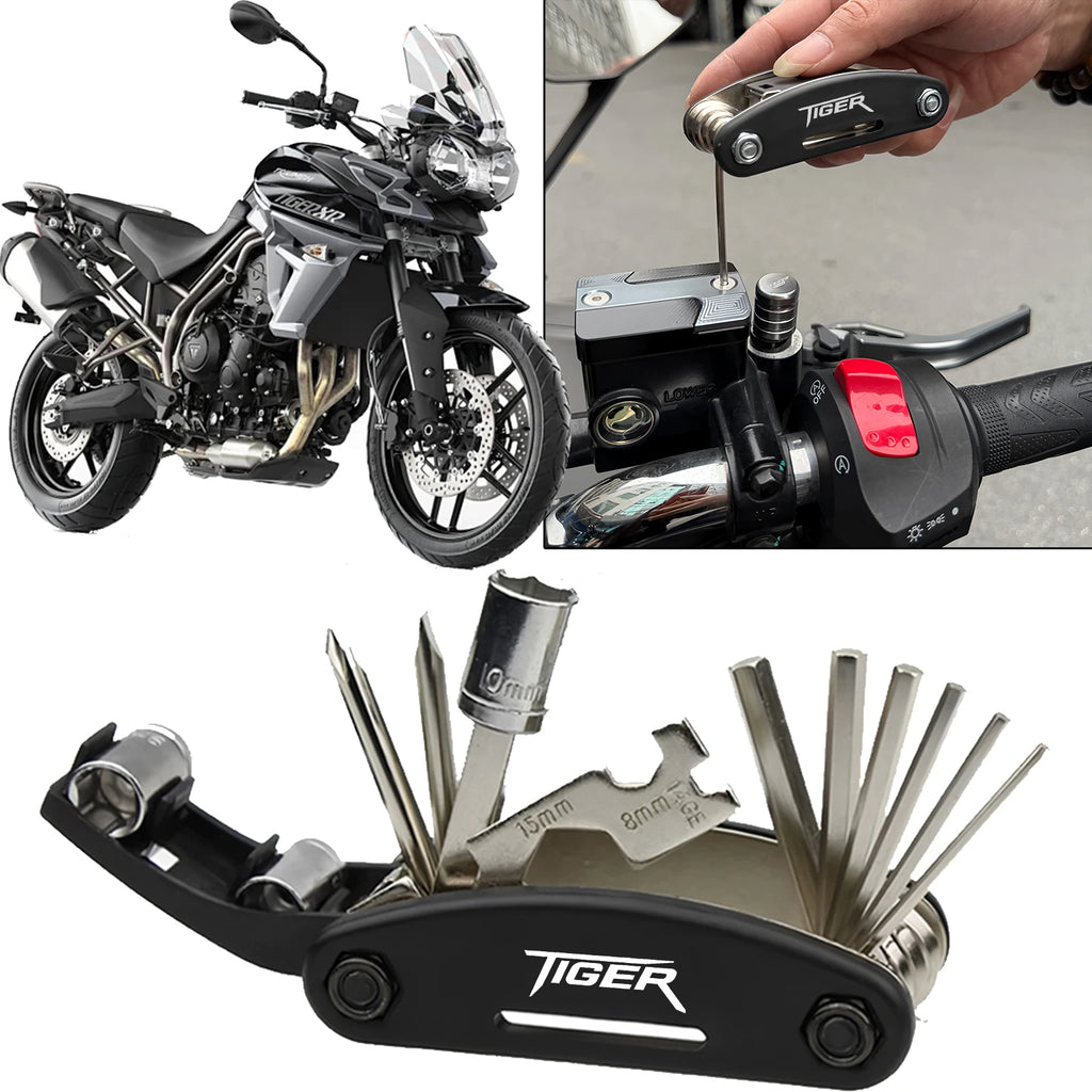 Conbination Tool For Tiger 660 850 900 GT PRO Rally Explorer 1200 1200 XCA XC Accessories Repair - Automotive LED Light