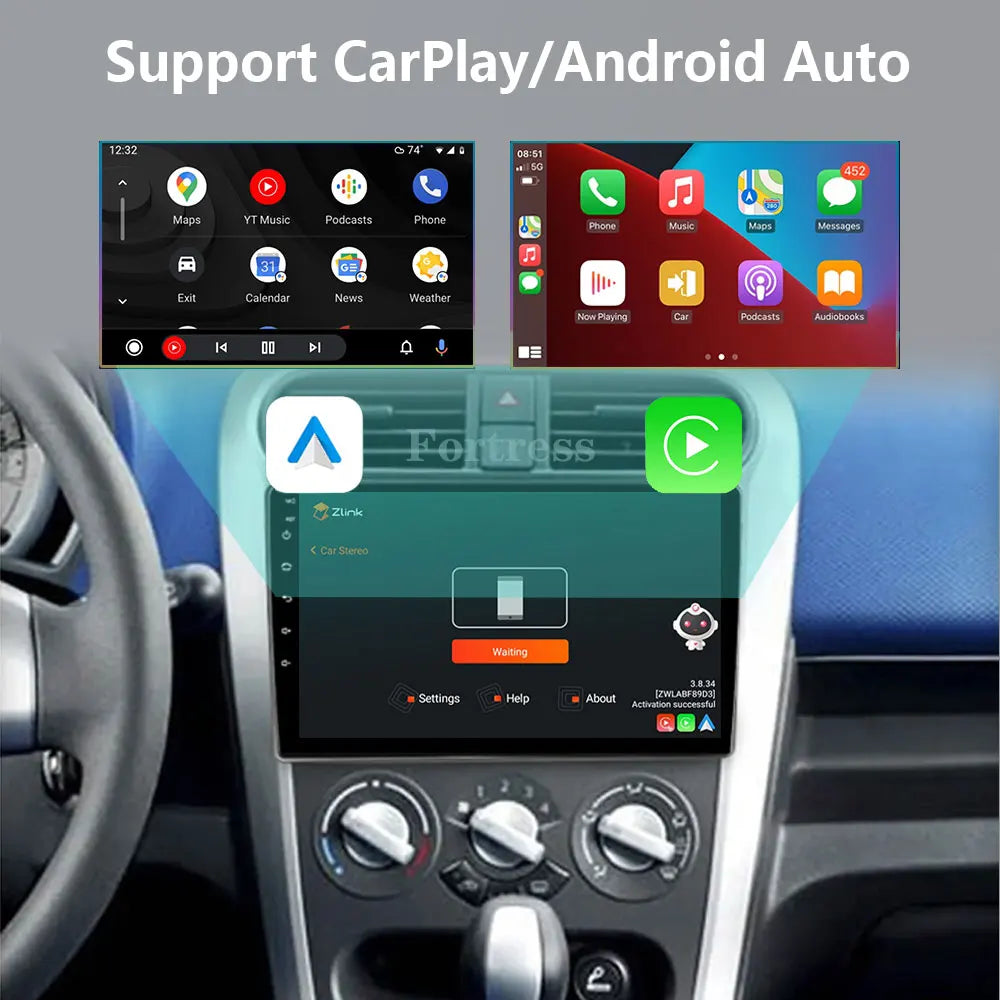 For Suzuki Splash Ritz 2004- 2010 For Opel Agila 2008-2012 Android 16 Car Radio Multimedia